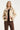 Omkeerbare Bouclé Jas met Contrasterende Afwerking | Sand