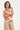 Oranje Bloe Print Blouse Met Knoopsluiting En Korte Mouwen | Sand - Muticolour