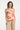Oranje Bloe Print Blouse Met Knoopsluiting En Korte Mouwen | Sand - Muticolour