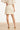 Pailletten Mini Rok Met Structuur En Aansluitende Pasvorm | Off White - Silver