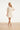 Pailletten Mini Rok Met Structuur En Aansluitende Pasvorm | Off White - Silver