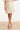 Pailletten Mini Rok Met Structuur En Aansluitende Pasvorm | Off White - Silver