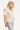 Pailletten Top Met Korte Mouwen En Relaxte Fit | Off White - Silver