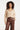 Satijnen Blouse met Kraag en Knoopsluiting | Sand