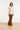 Satijnen Wide Leg Broek | Copper