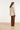 Satijnen Wide Leg Broek | Copper