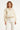 Smashed Lemon Beige Bomberjack met Ton-sur-Ton Bloemenprint | Gold