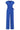 Smashed Lemon Blauwe Jumpsuit met Overslag V-Hals en Tailleceintuur | Blue