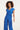 Smashed Lemon Blauwe Jumpsuit met Overslag V-Hals en Tailleceintuur | Blue