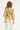 Smashed Lemon Blouse met Citroenprint in Geel en Groen en Knoopsluiting | Off White - Yellow