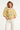 Smashed Lemon Blouse met Citroenprint in Geel en Groen en Knoopsluiting | Off White - Yellow
