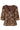 Smashed Lemon Bruine Blouse met Goudkleurige Borduursels en V-Hals | Brown