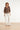 Smashed Lemon Bruine Blouse met Goudkleurige Borduursels en V-Hals | Brown