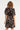 Smashed Lemon Bruine Jurk met Roze Stippenprint en Tailleceintuur | Brown - Pink