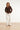Smashed Lemon Bruine Kant Blouse met Klassieke Kraag | Brown