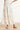Smashed Lemon Crème Rok met Goudkleurige Palmprint en Volants | Off White - Sand