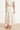 Smashed Lemon Crème Rok met Goudkleurige Palmprint en Volants | Off White - Sand