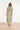 Smashed Lemon Groene Jurk met Abstracte Print en Strikceintuur | Off White - Army