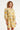 Smashed Lemon Jurk met Citroenprint in Geel en Groen met Ceintuur | Off White - Yellow