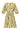 Smashed Lemon Jurk met Citroenprint in Geel en Groen met Ceintuur | Off White - Yellow