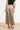 Smashed Lemon Midi Rok in Champagne met Zwarte Stippenprint | Silver - Black