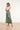 Smashed Lemon Midi Rok met Abstracte Dierenprint in Groen en Bruin | Muticolour