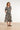 Smashed Lemon Wikkeljurk met Zwart-Beige Dieren Print en Ceintuur | Black White