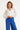 Smashed Lemon Witte Blouse met Structuur en Ruffle Halsdetail | Off White