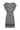 Smashed Lemon Zwart-Witte Jurk met Ikat Print en Tailleceintuur | Black White