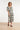 Smashed Lemon Zwart-Witte Jurk met Tropische Print en Strikdetail | Black White