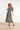 Smashed Lemon Zwart-Witte Maxi Jurk met Grafische Print en Ceintuur | Black White