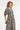 Smashed Lemon Zwart-Witte Maxi Jurk met Grafische Print en Ceintuur | Black White