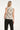 Stijlvolle Gilet Met Contrastrijk Borduurwerk En Strikdetails | Sand - Black