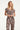 Stijlvolle Stretch Jumpsuit Met Palmprint In Bruin En Beige | Off White - Brown