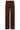 Stretch Pantalon Met Wijde Pijpen | Dark Brown