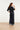Stretch Top met Pofmouwen | Navy