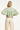 Structuur Blouse Met Knoopsluiting En 3/4 Mouwen | Soft Green