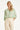 Structuur Blouse Met Knoopsluiting En 3/4 Mouwen | Soft Green