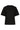 T-Shirt Met Subtiele Mouwafwerking | Black