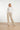 Taupekleurige Textured Wide Leg Trousers | Stone