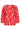 Top Met Abstracte Streep Print In Rood Met Roze | Red - Pink
