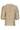 Top Met Jacquard Bloemenprint En V-Hals | Dark Sand