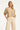 Top Met Jacquard Bloemenprint En V-Hals | Dark Sand