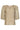 Top Met Jacquard Bloemenprint En V-Hals | Dark Sand