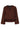 Top Met V-Hals En Decoratieve Fringe Structuur | Brown