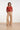 Top Met Asymmetrische Halslijn | Orange