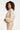Top met Fringe Structuur en Paillettendetails | Off White - Gold