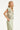 Top Met Groene Bladprint En V-Hals | Jade - Off White