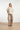 Top met Metallic Glans en Wijde Mouwen | Sand
