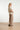 Top met Metallic Glans en Wijde Mouwen | Sand